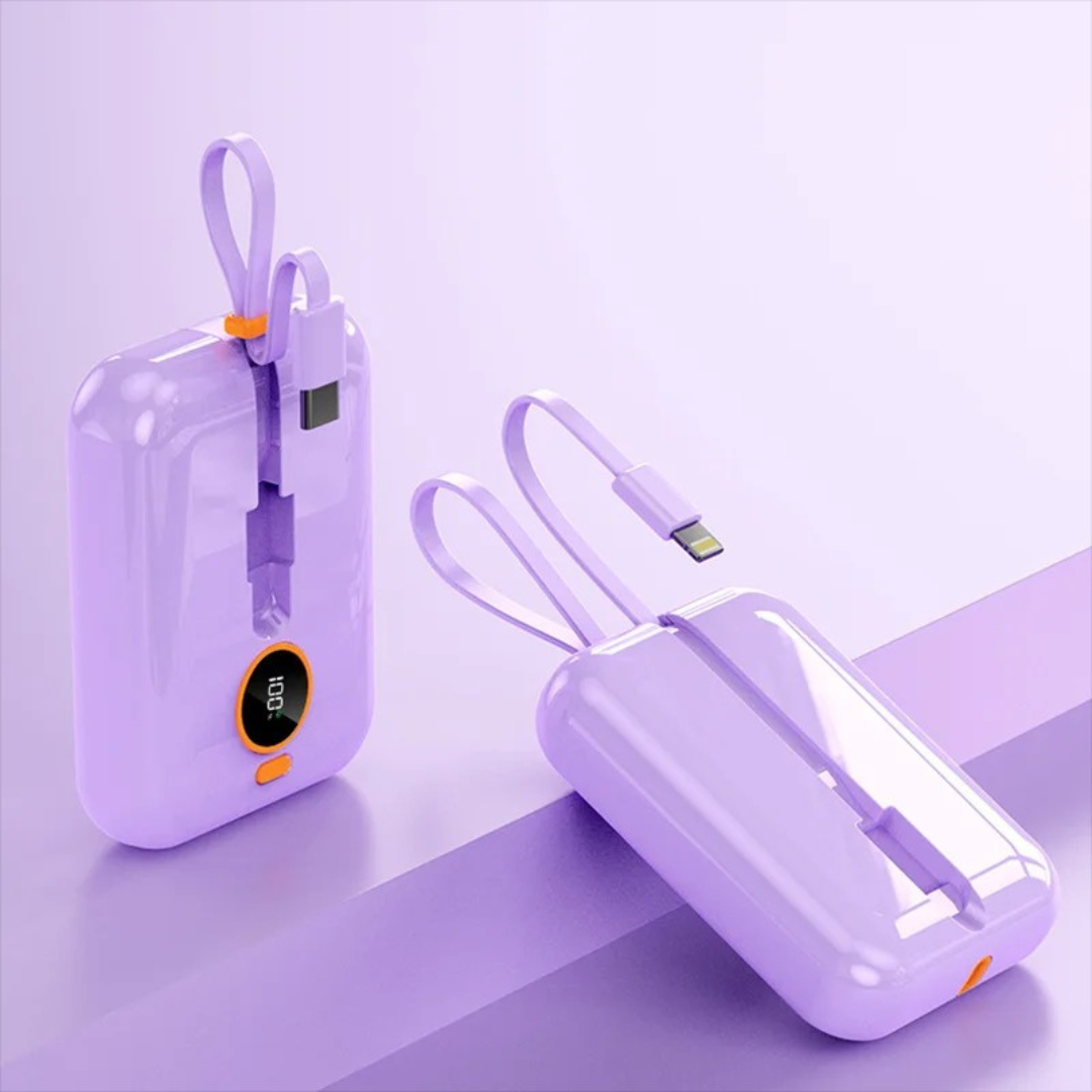 PowerPulse 10K – Power Bank PD 22.5 W Ultra Compacto