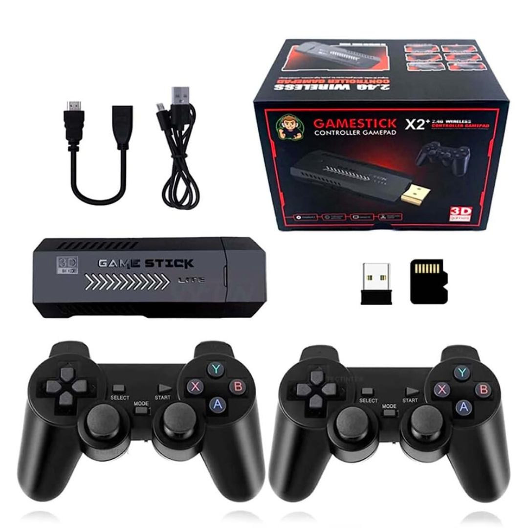 RETROCORE 40K - 40,000+ Juegos y Controles Inalámbricos