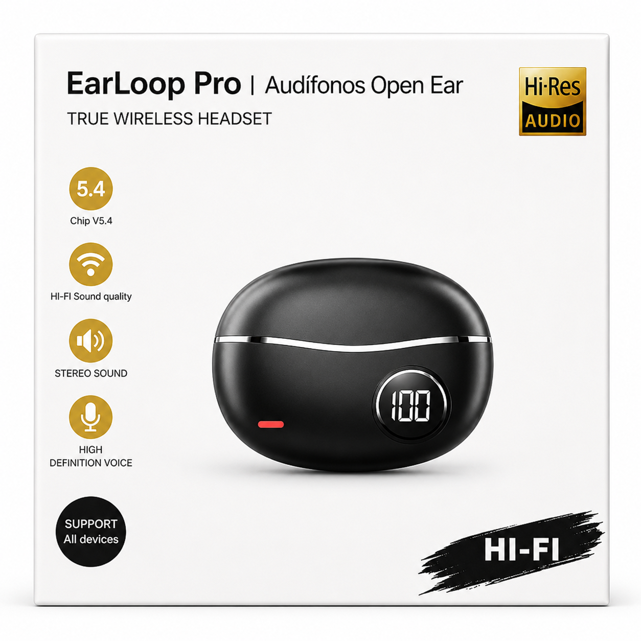 EarLoop Pro | Audífonos Open Ear