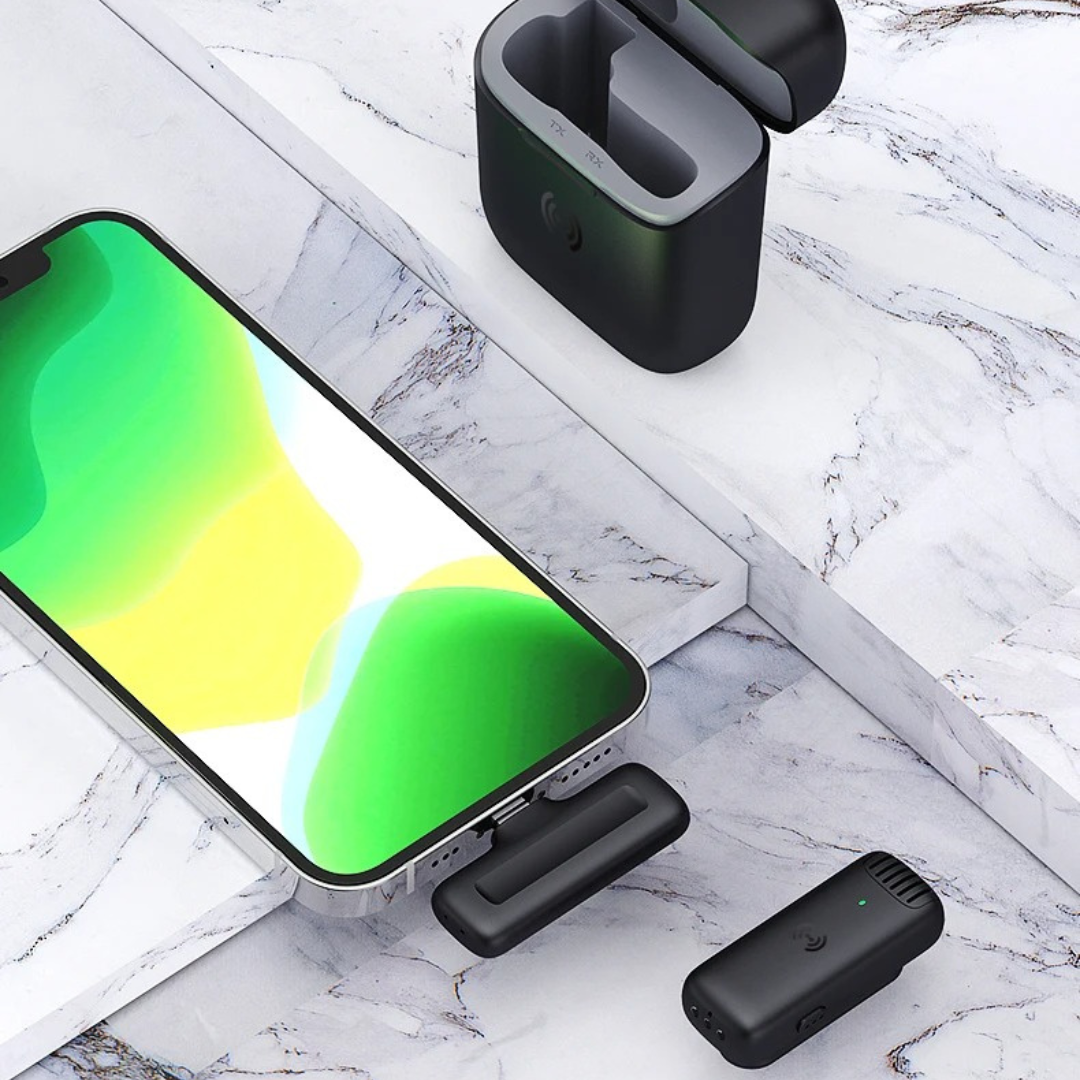 Micrófono con Cancelacion de Sonido Lightning (Apple)