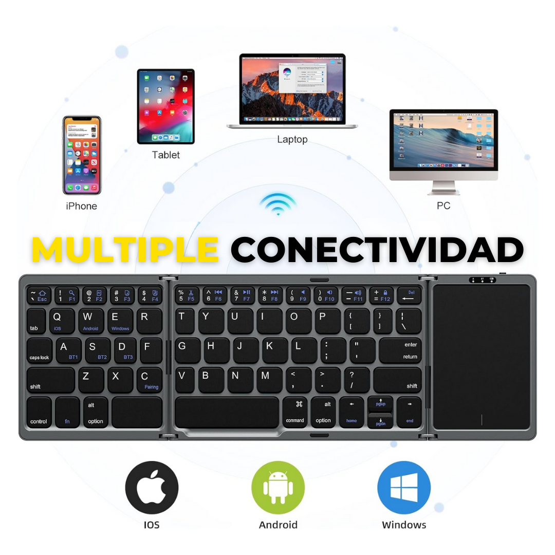 Pocket Board Pro - Teclado Plegable