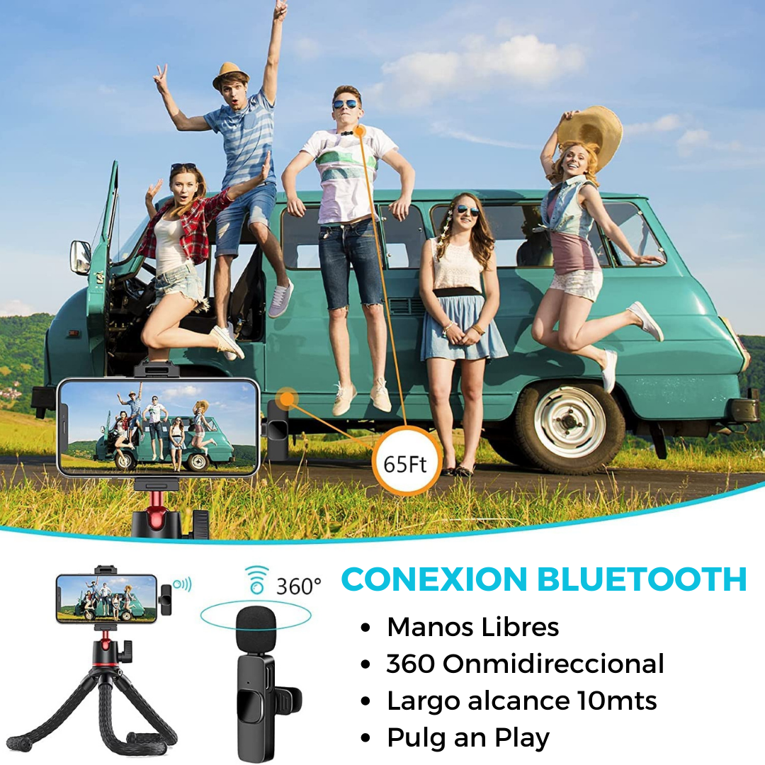 Micrófono Bluetooth USB-C