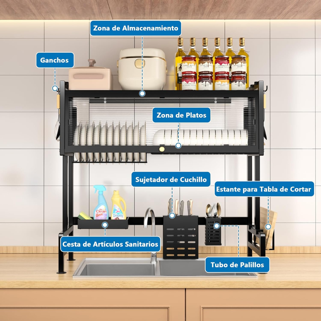DRIP MASTER PRO - Escurridor de Platos Premium