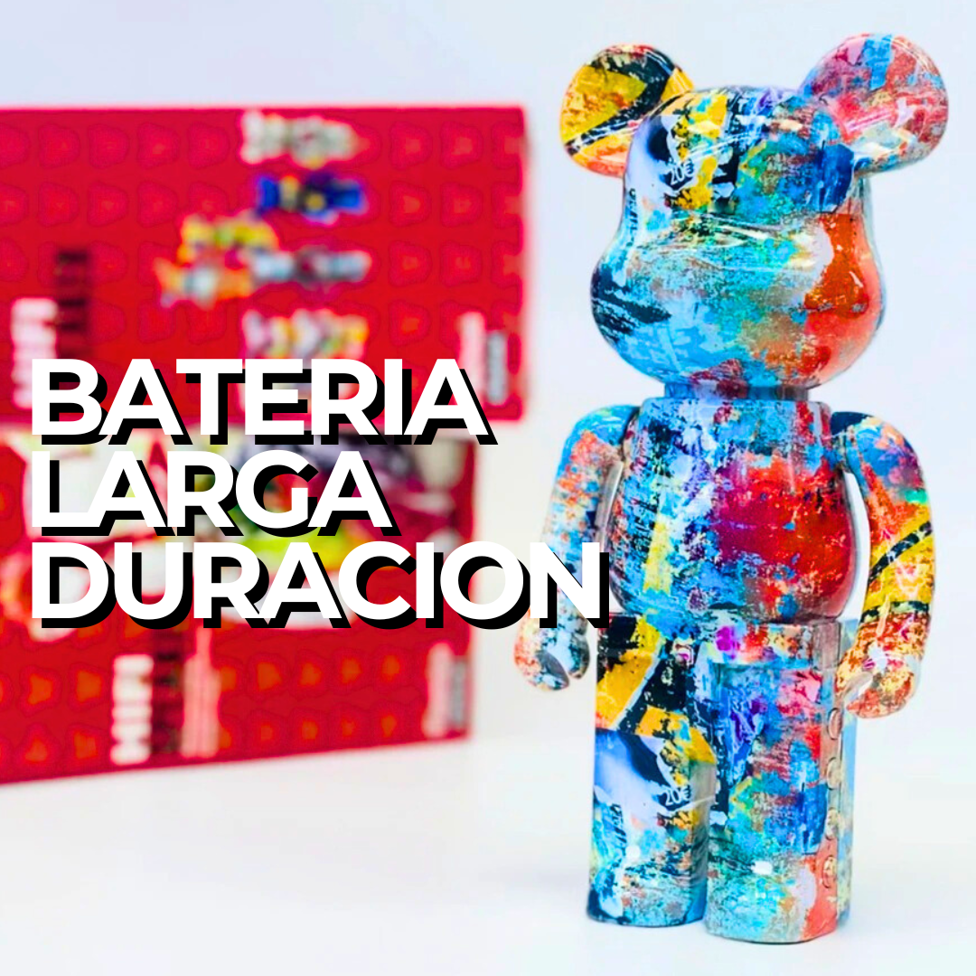 Bocina Portatil Graffiti Bear - Black
