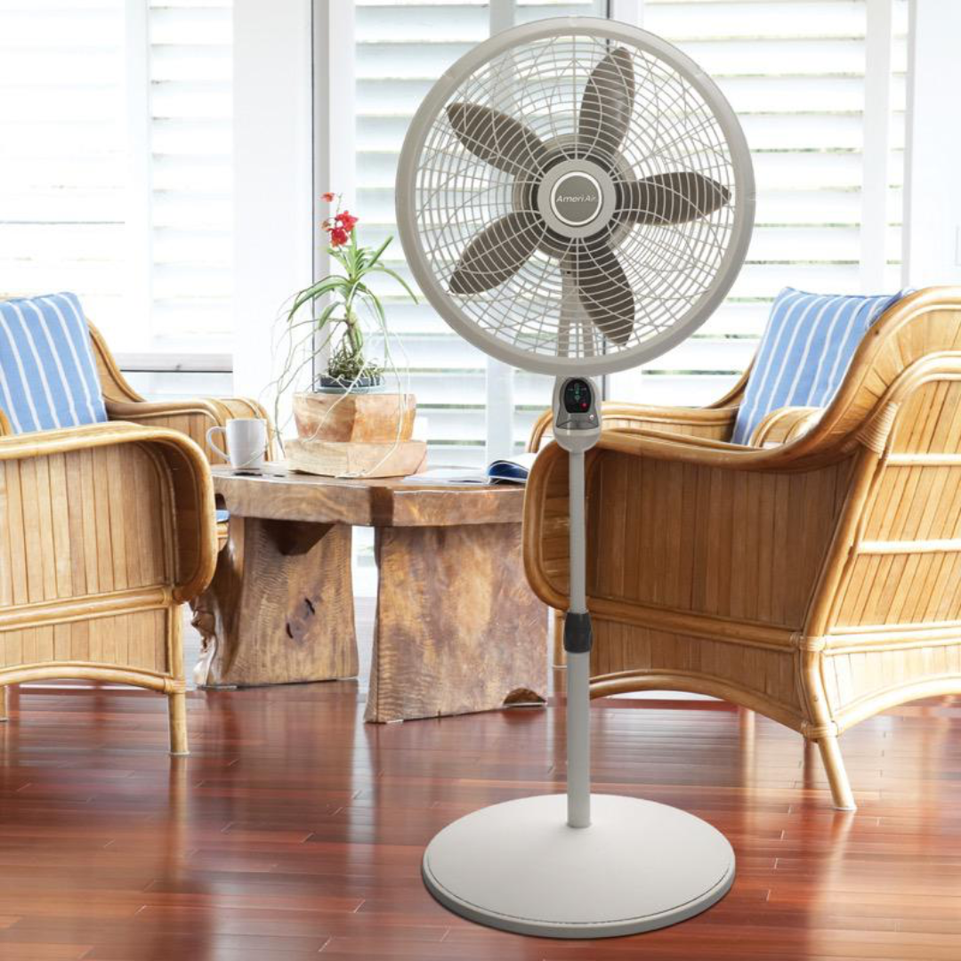 Ventilador de Pie Lasko con Control Remoto – 45 cm / 18”