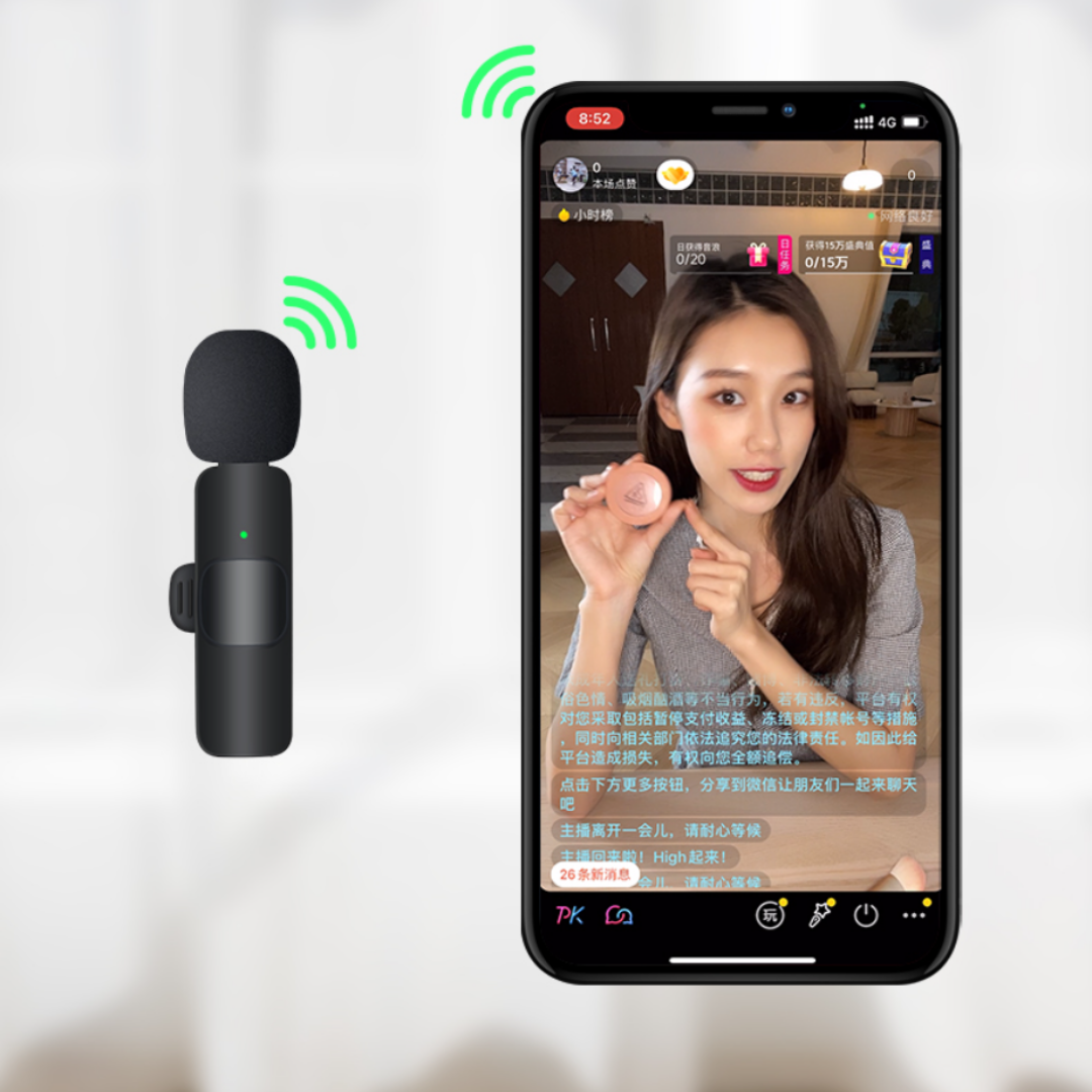Micrófono Bluetooth Pro