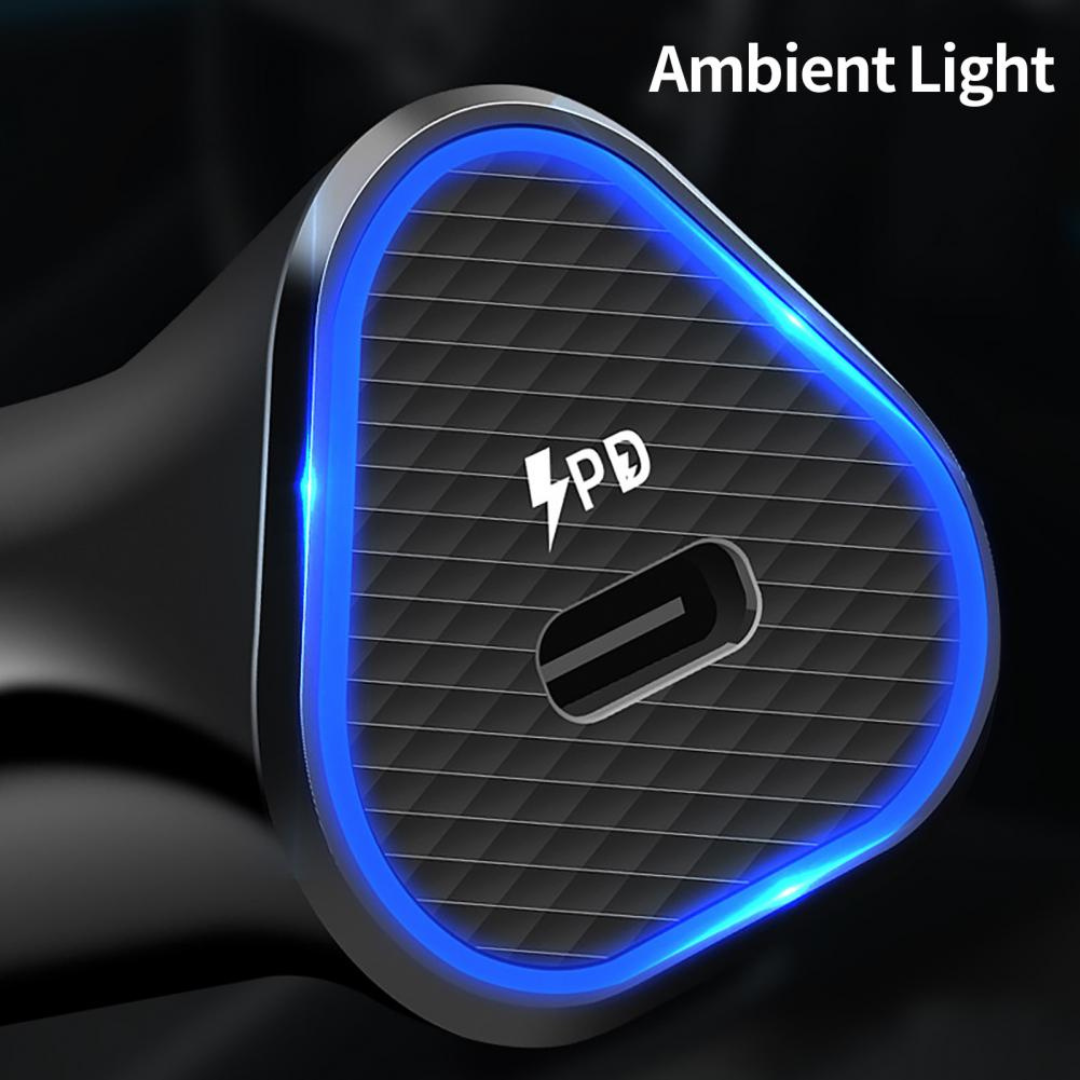 CarCharge Pro 25W – Cargador de Auto Inteligente Tipo C