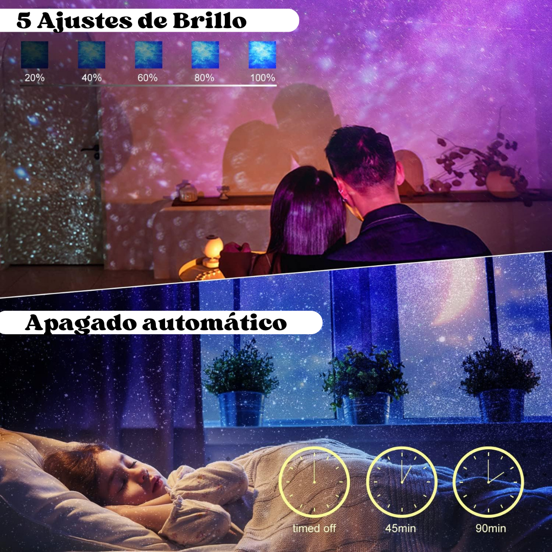 Astronauta Espacial - Proyector de Galaxias y el Espacio para Dormitorio