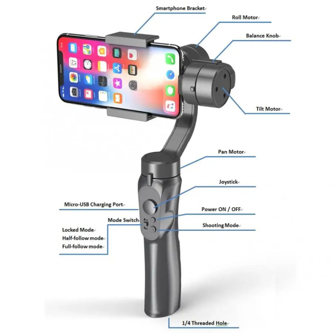 Handheld Gimbal - Estabilizador para celular