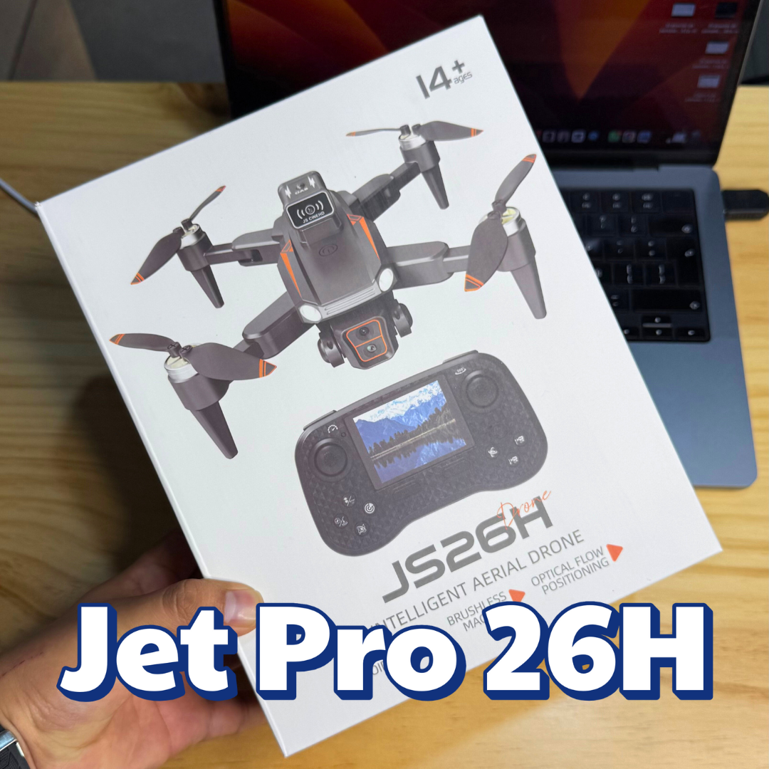 DRON JET PRO 26H – Precisión, estabilidad y video desde el aire