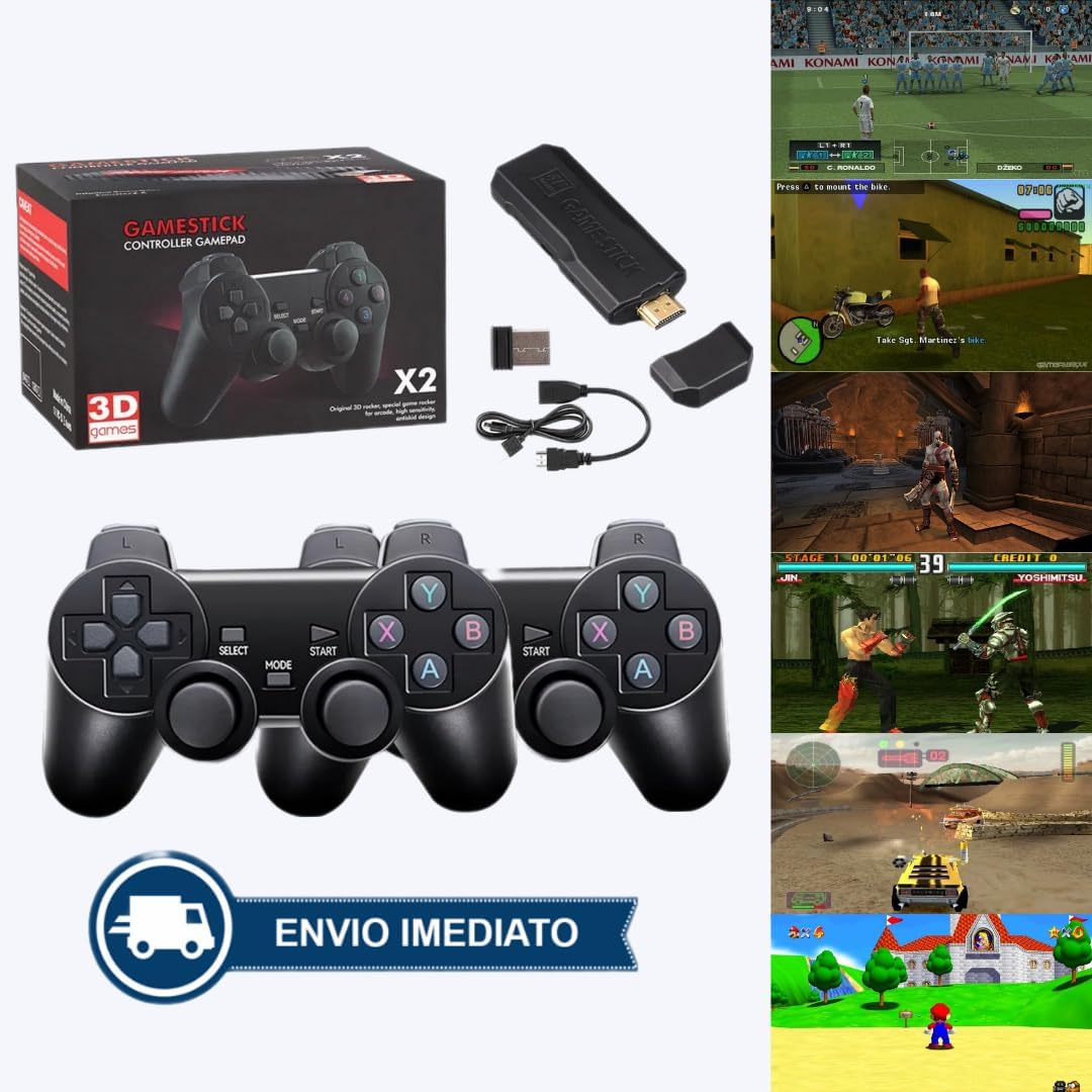 RETROCORE 40K - 40,000+ Juegos y Controles Inalámbricos
