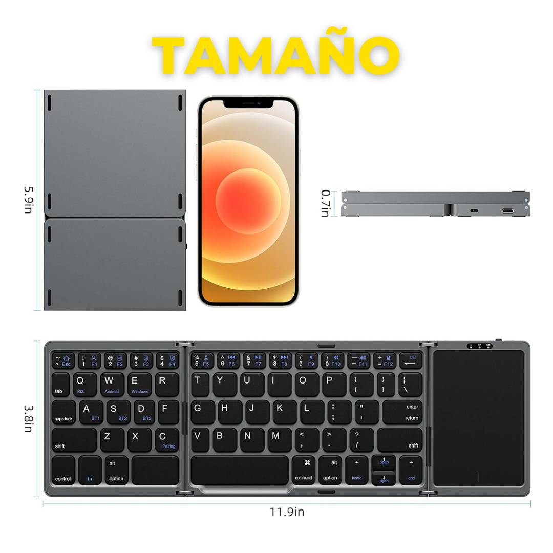 Pocket Board Pro - Teclado Plegable