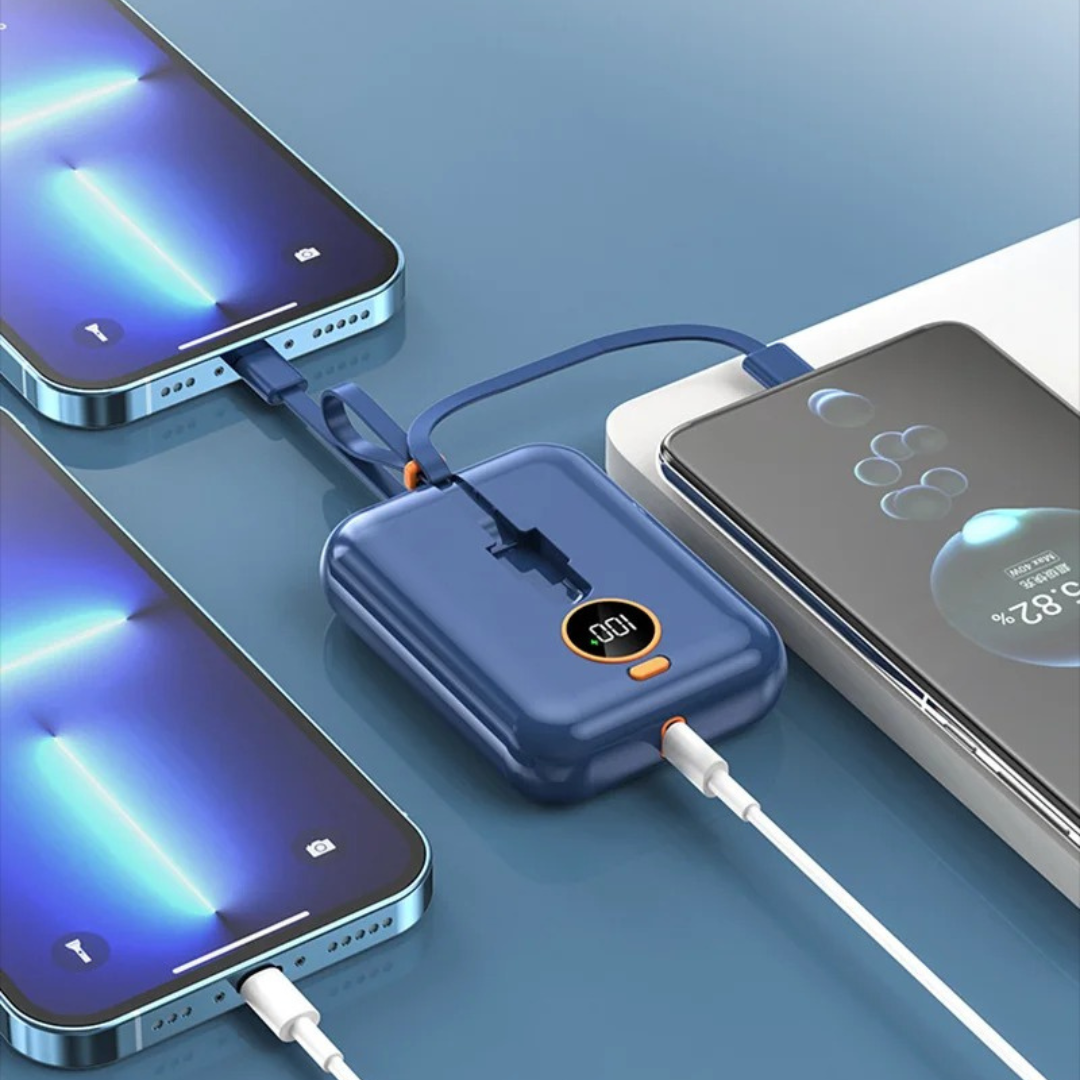 PowerPulse 10K – Power Bank PD 22.5 W Ultra Compacto