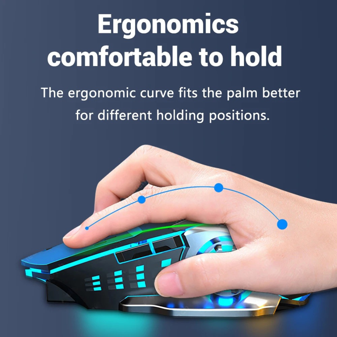 ProSwift 6D – Mouse Gaming Inalámbrico Recargable