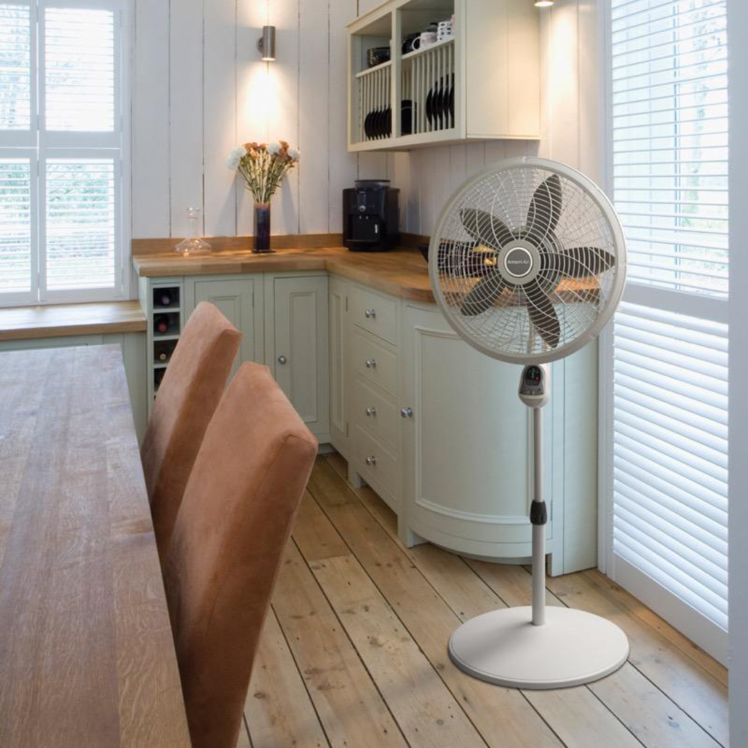 Ventilador de Pie Lasko con Control Remoto – 45 cm / 18”