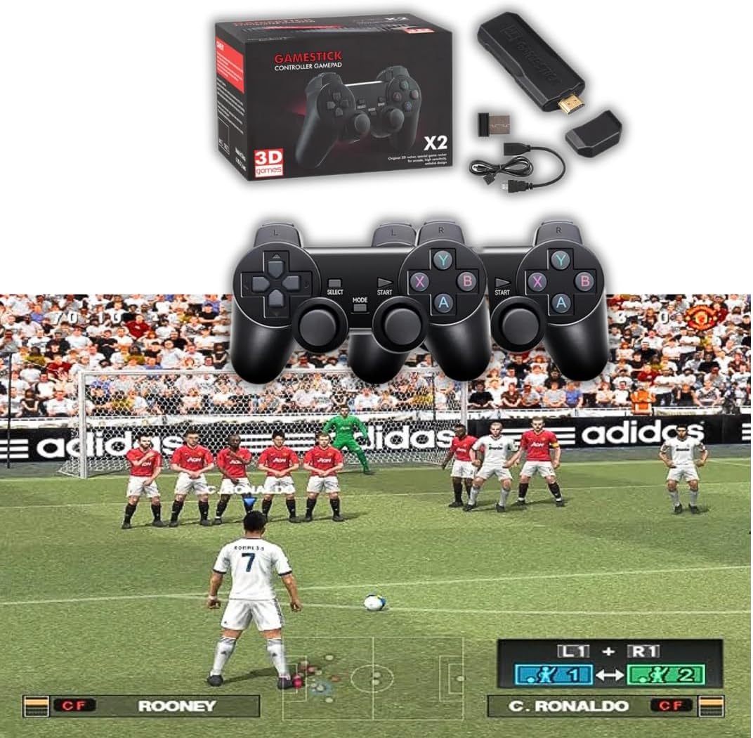 RETROCORE 40K - 40,000+ Juegos y Controles Inalámbricos