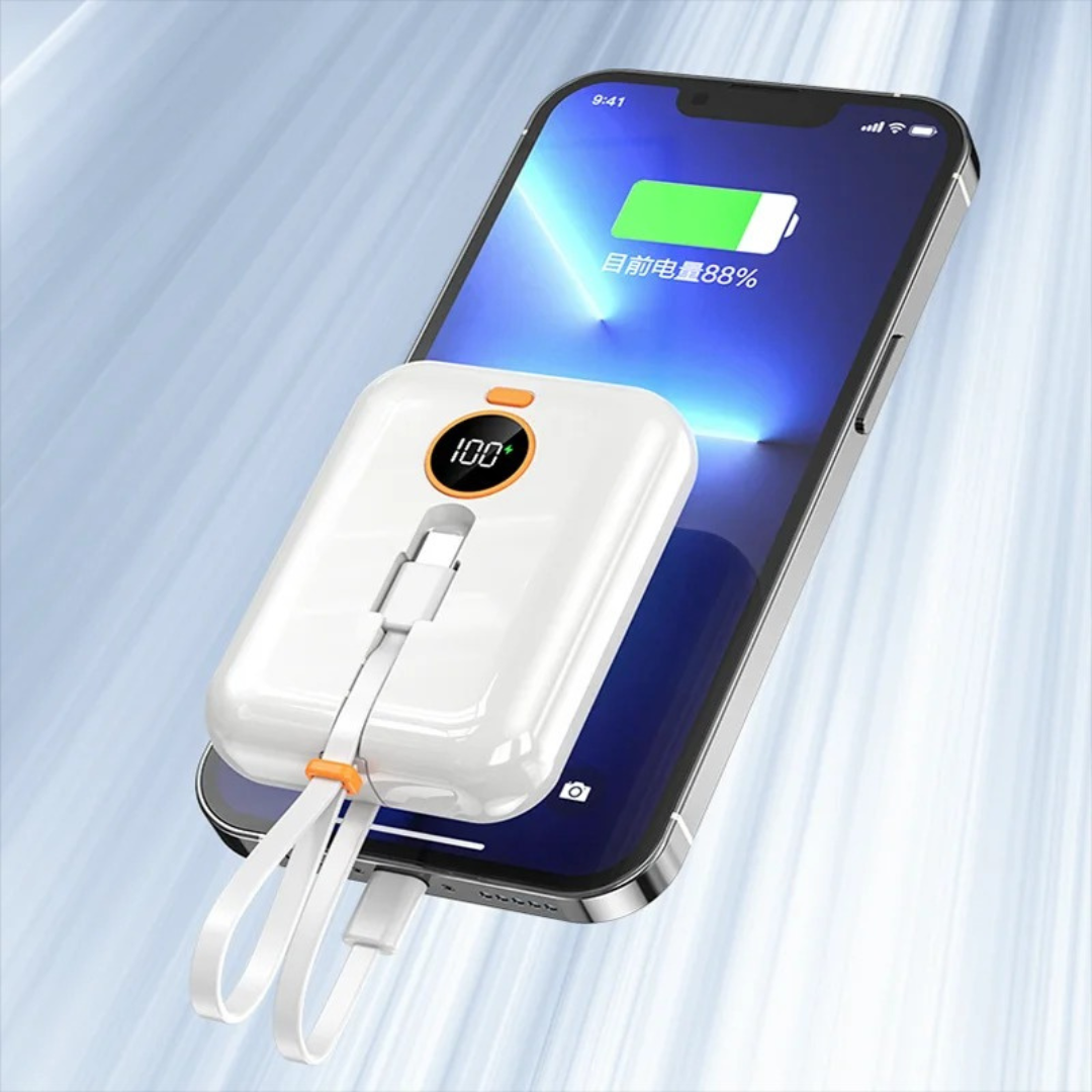 PowerPulse 10K – Power Bank PD 22.5 W Ultra Compacto