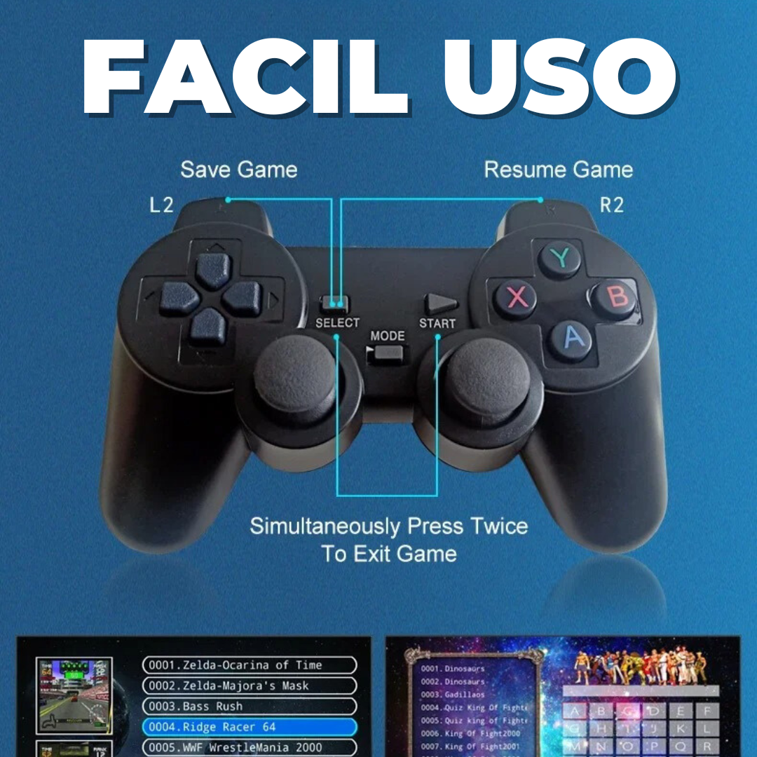 CINEMAGIC GAME 40K – ¡Tu cine y consola retro en un solo dispositivo!