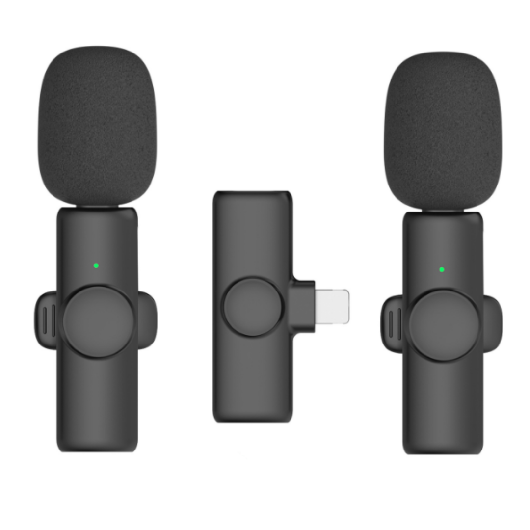 Micrófono Doble Bluetooth Lightning (Apple)