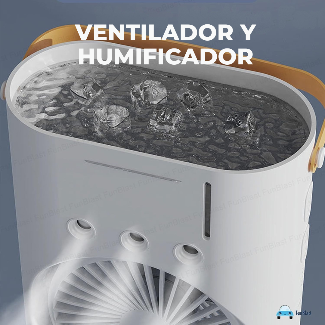 Mini Ventilador Portátil Recargable