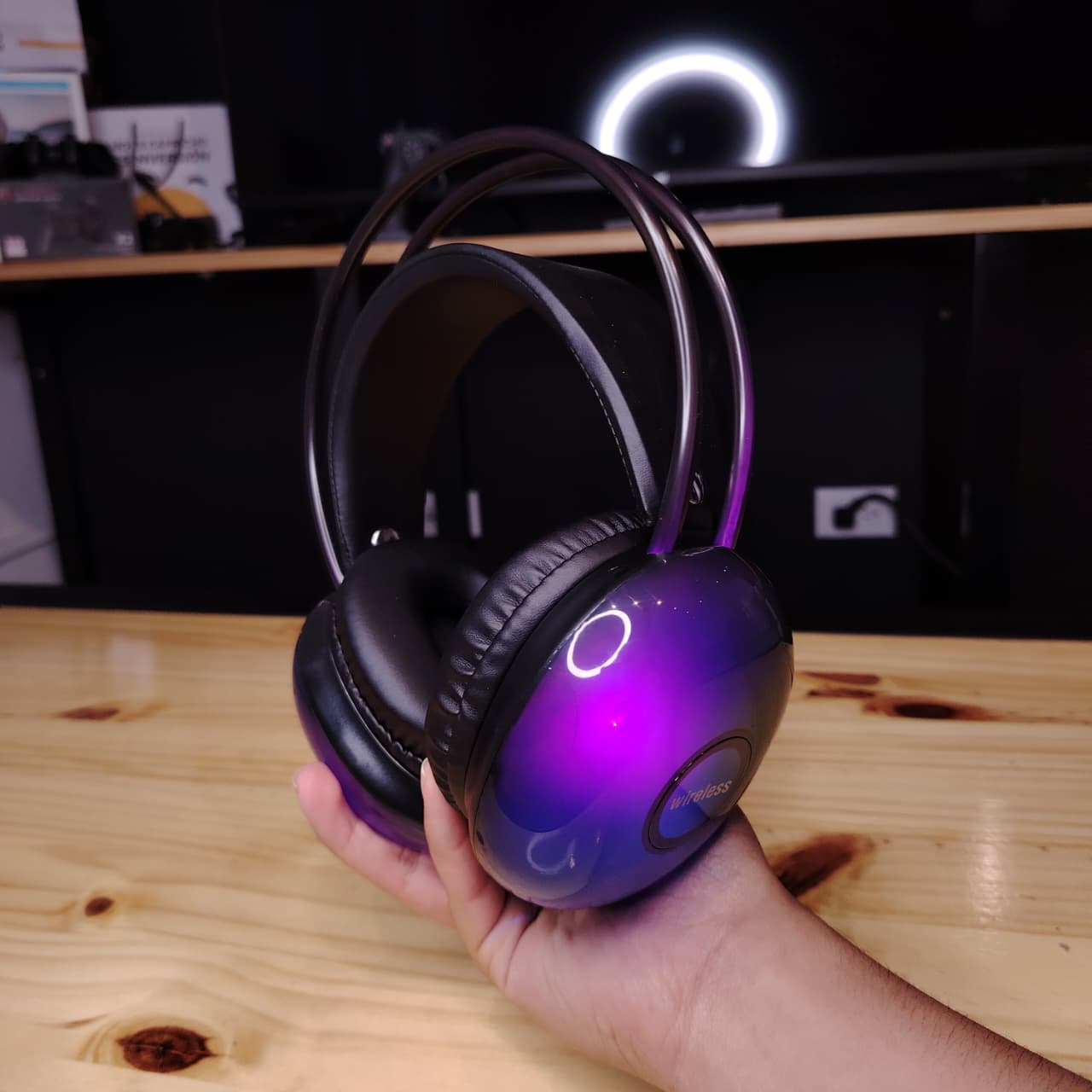 Sound Mix RGB – Audífonos On-Ear con Sonido HD y Luces Personalizables