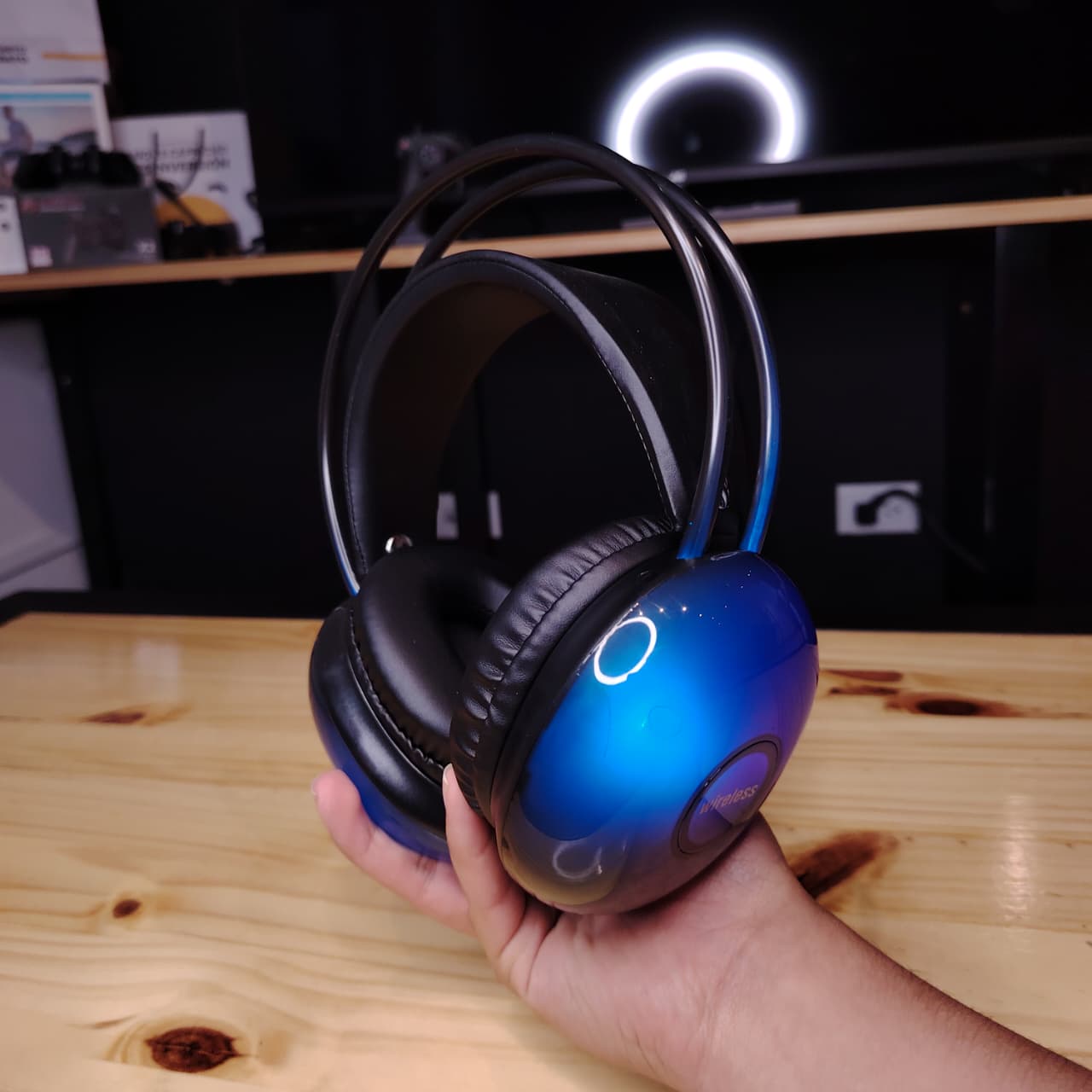 Sound Mix RGB – Audífonos On-Ear con Sonido HD y Luces Personalizables