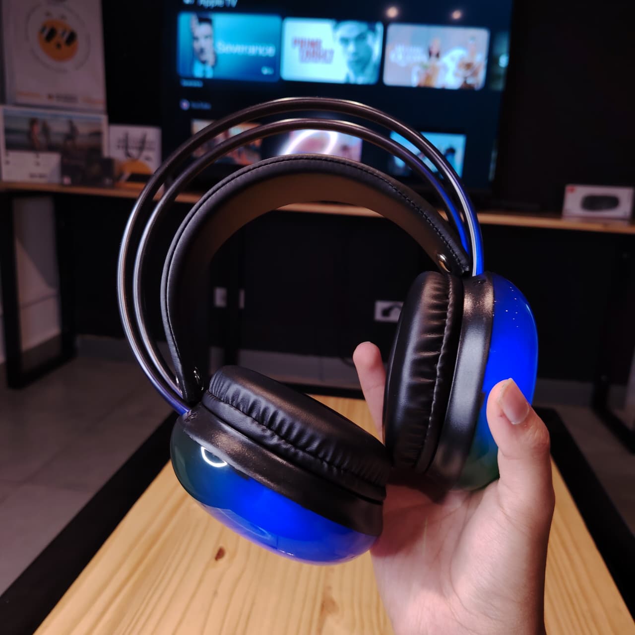 Sound Mix RGB – Audífonos On-Ear con Sonido HD y Luces Personalizables