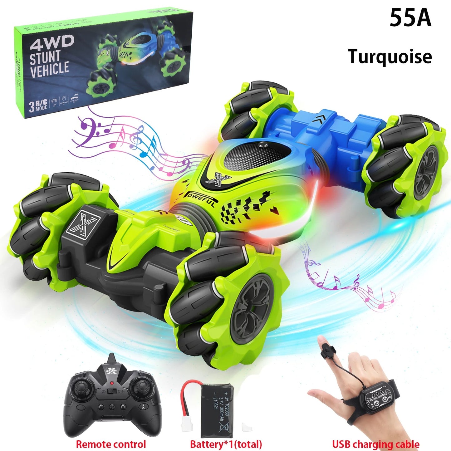 STUNT CAR - Black