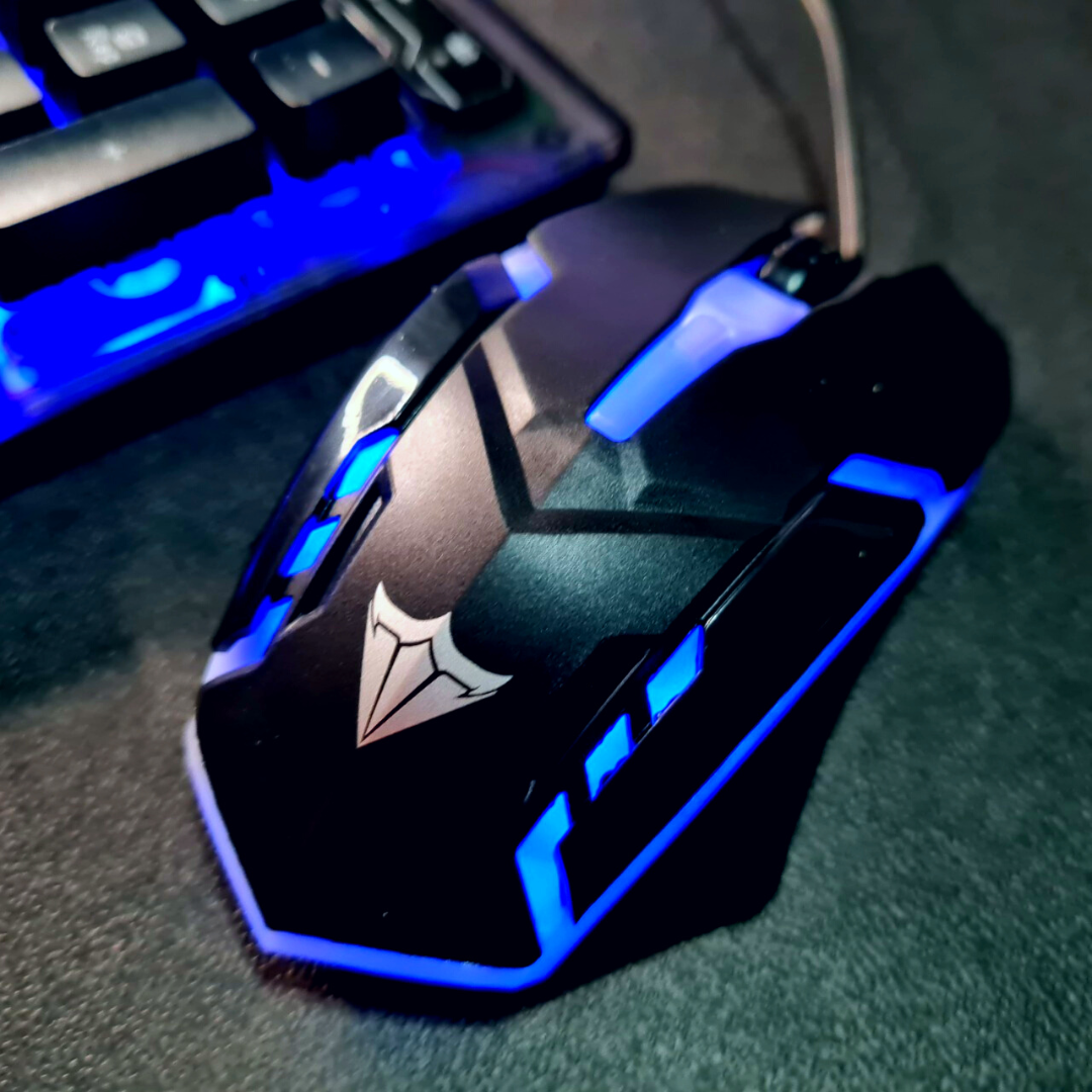 Teclado y Mouse Gaming Mecanico