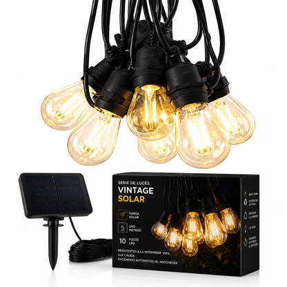 Luces Vintage Solares