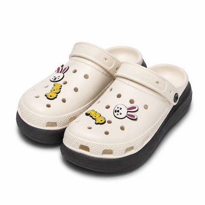 JibJoy Bunny | Zuecos Ultraligeros con Charms