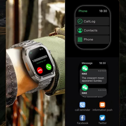 Watch Ultra Platinum – Elegancia, resistencia y tecnología.