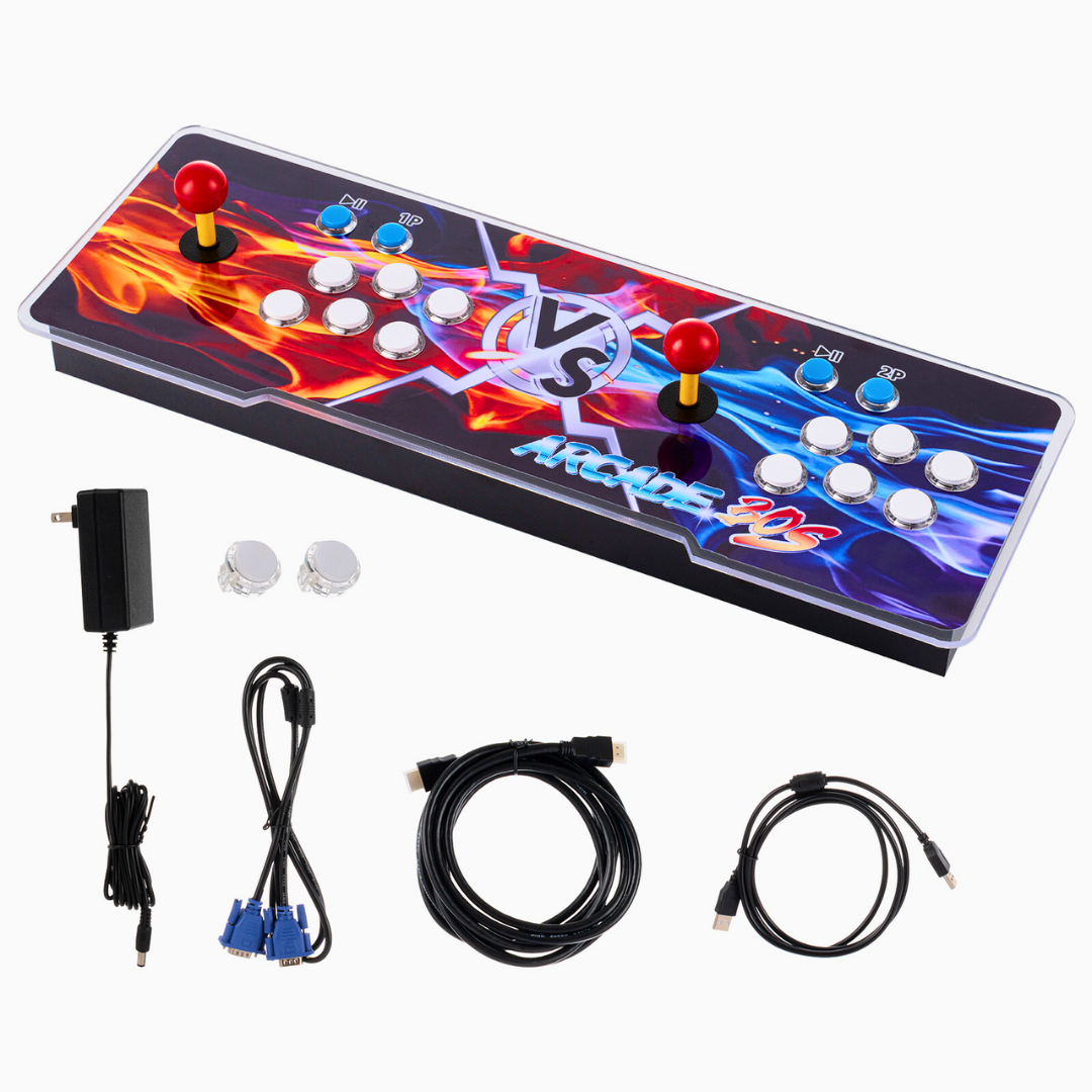 Pandora Retro Double Light 12 – Consola Arcade Doble con Retroiluminación