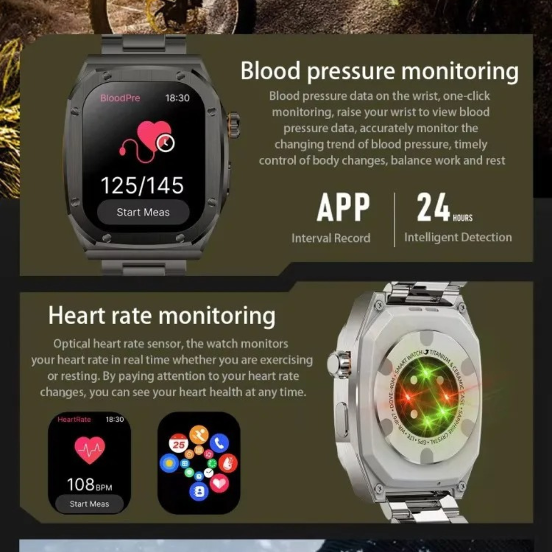Watch Ultra Platinum – Elegancia, resistencia y tecnología.