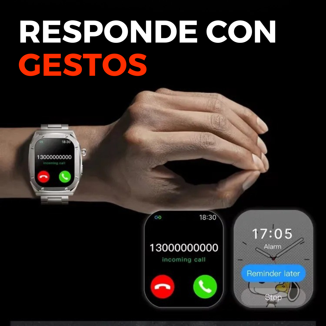 Watch Ultra Platinum – Elegancia, resistencia y tecnología.