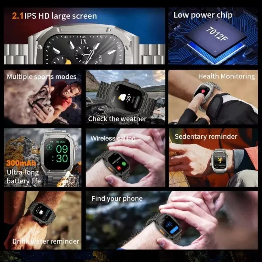 Watch Ultra Platinum – Elegancia, resistencia y tecnología.
