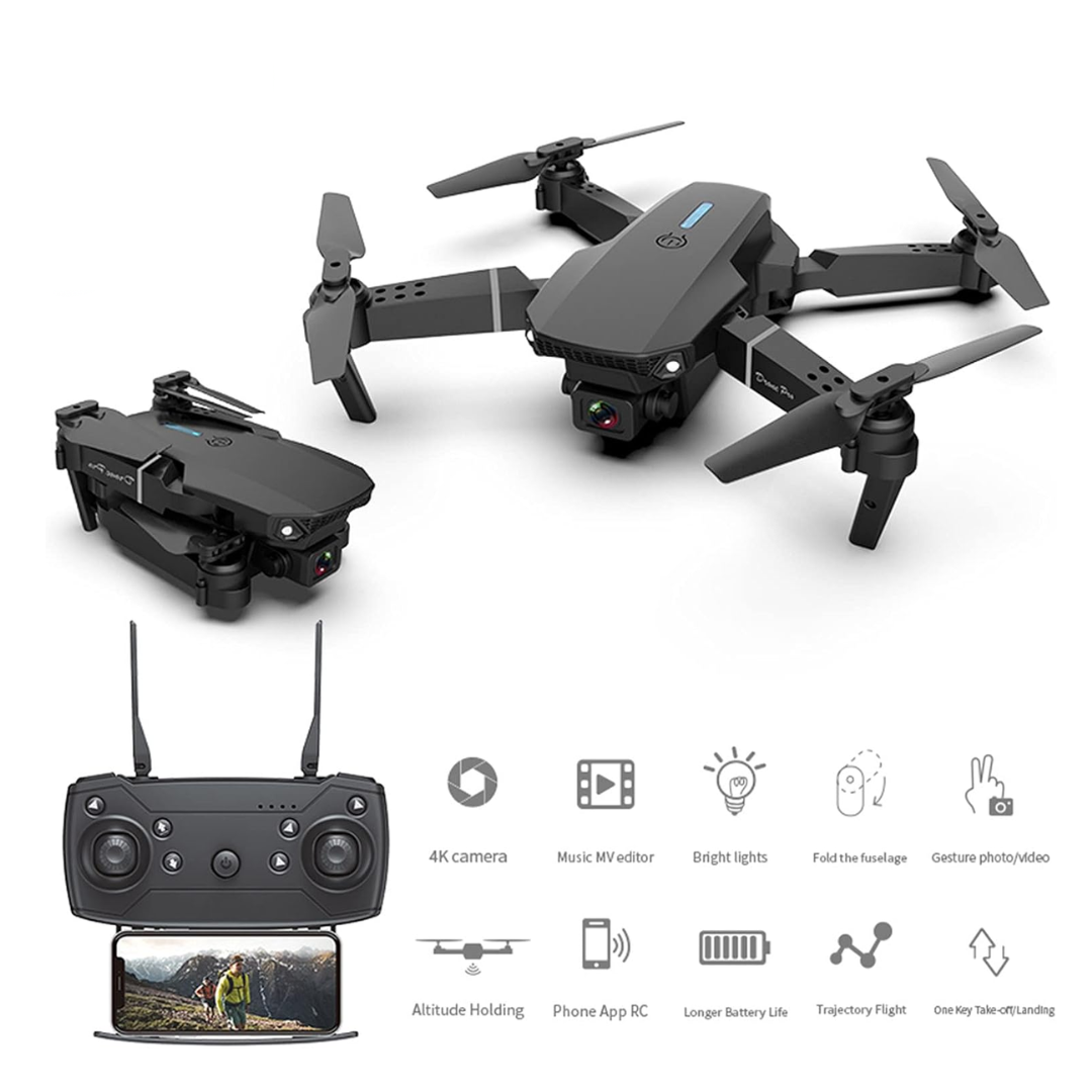 KEXTHOR – Dron Recreativo de Vuelo Fácil con Cámara HD