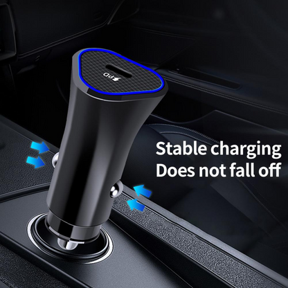 CarCharge Pro 25W – Cargador de Auto Inteligente Tipo C