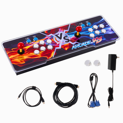 Pandora Retro Double Light 12 – Consola Arcade Doble con Retroiluminación