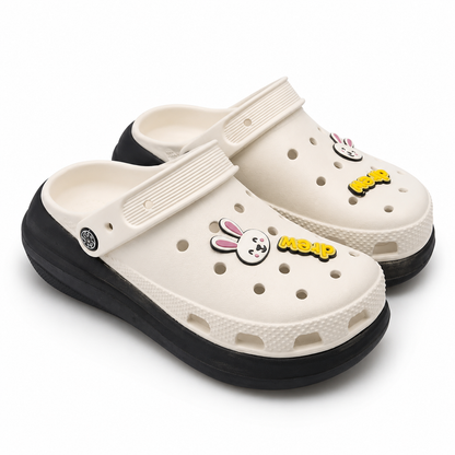 JibJoy Bunny | Zuecos Ultraligeros con Charms