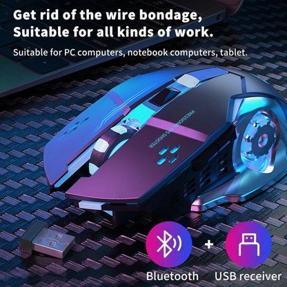 ProSwift 6D – Mouse Gaming Inalámbrico Recargable