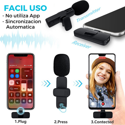 Micrófono Bluetooth USB-C