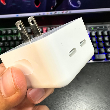 Cubo de Carga Super Rápida Doble USB-C de 50W