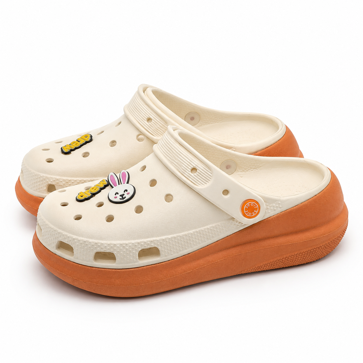 JibJoy Bunny | Zuecos Ultraligeros con Charms