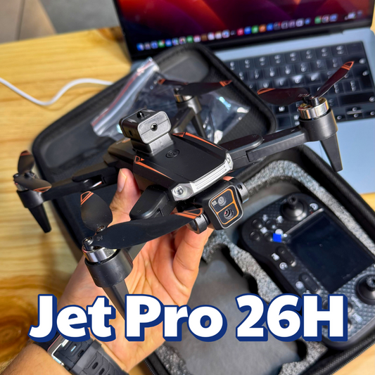 DRON JET PRO 26H – Precisión, estabilidad y video desde el aire
