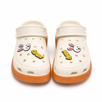 JibJoy Bunny | Zuecos Ultraligeros con Charms