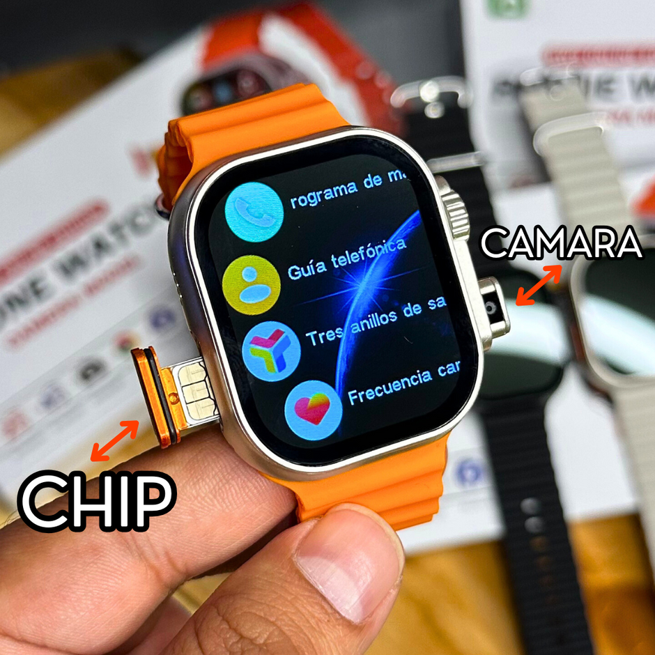 Chip Watch Smartwatch + Chip – QueBonito.com