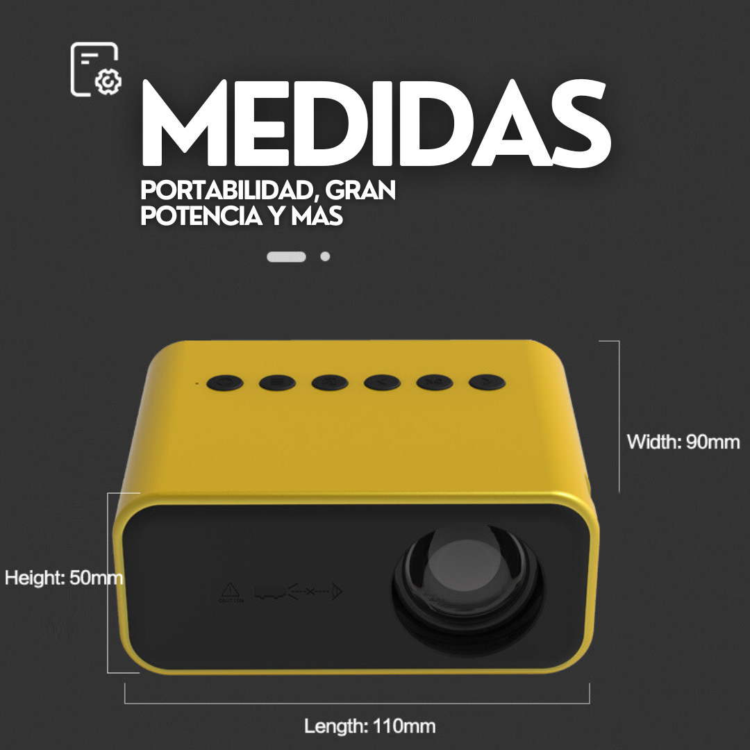 Pocket Cast Mini – Proyector Portátil Compacto 1080p