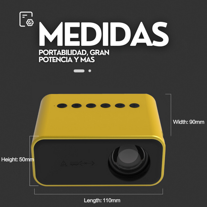 Pocket Cast Mini – Proyector Portátil Compacto 1080p