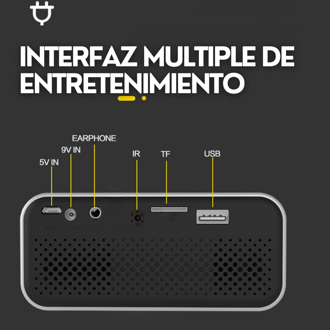 Pocket Cast Mini – Proyector Portátil Compacto 1080p